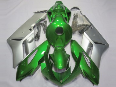 Achetez Carénages Moto Honda CBR1000RR 2004-2005 - Argent Vert