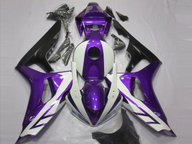 Achetez Carénages Moto Honda CBR1000RR 2006-2007 - Violet Blanc Noir Mat