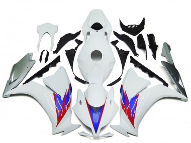 Achetez Carénages Moto Honda CBR1000RR 2012-2016 - Blanc Bleu Rouge Argent