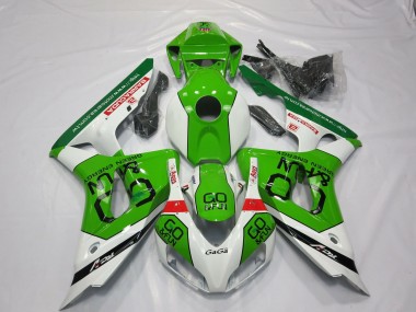 Achetez Carénages Moto Honda CBR1000RR 2006-2007 - Blanc Vert Rouge Go Fun
