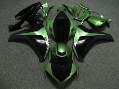Achetez Carénages Moto Honda CBR1000RR 2008-2011 - Vert Noir Brillant Personnalisé
