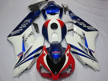Achetez Carénages Moto Honda CBR1000RR 2004-2005 - Blanc Bleu Rouge HRC OEM Style Dream