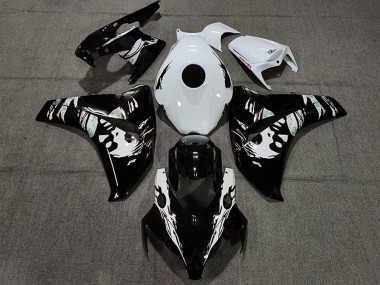 Achetez Carénages Moto Honda CBR1000RR 2008-2011 - Blanc Noir Brillant Le Mis New