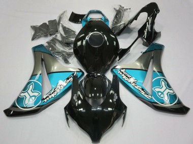 Achetez Carénages Moto Honda CBR1000RR 2008-2011 - Bleu Clair Gris Noir Brillant