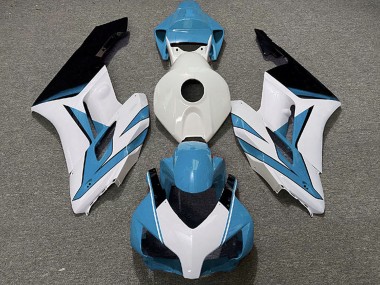 Achetez Carénages Moto Honda CBR1000RR 2004-2005 - Bleu Clair Blanc Noir Brillant