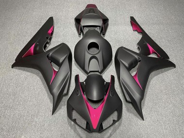 Achetez Carénages Moto Honda CBR1000RR 2006-2007 - Noir Mat Rose