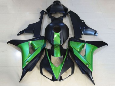 Achetez Carénages Moto Honda CBR1000RR 2006-2007 - Vert Bleu Mat Foncé