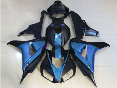 Achetez Carénages Moto Honda CBR1000RR 2006-2007 - Bleu Clair Bleu Mat Foncé