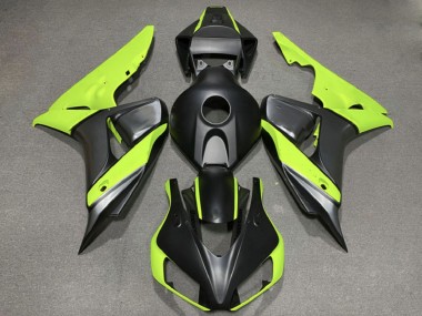 Achetez Carénages Moto Honda CBR1000RR 2006-2007 - Vert Noir Mat