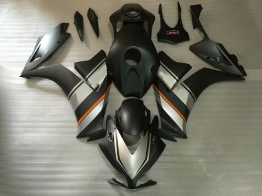 Achetez Carénages Moto Honda CBR1000RR 2012-2016 - Argent Orange Noir Mat