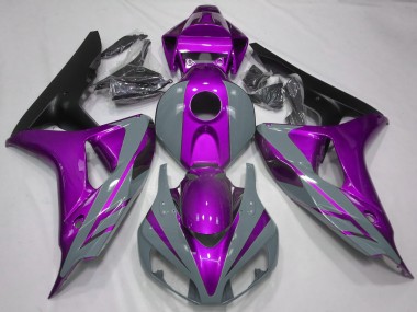 Achetez Carénages Moto Honda CBR1000RR 2006-2007 - Nardo Gris Violet Noir Mat