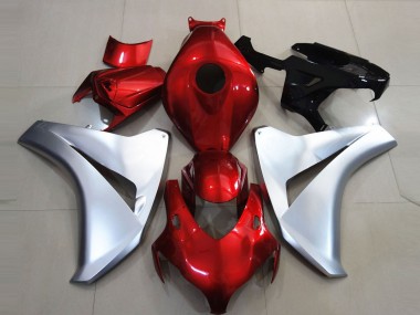 Achetez Carénages Moto Honda CBR1000RR 2008-2011 - Argent Rouge