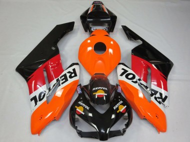 Achetez Carénages Moto Honda CBR1000RR 2004-2005 - Orange Blanc Rouge Noir Brillant Repsol