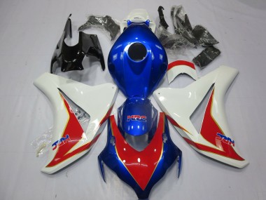 Achetez Carénages Moto Honda CBR1000RR 2008-2011 - Blanc Bleu Rouge HRC