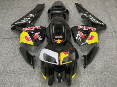 Achetez Carénages Moto Honda CBR600RR 2005-2006 - Noir Jaune Blanc Red Bull