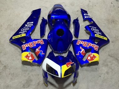 Achetez Carénages Moto Honda CBR600RR 2005-2006 - Bleu Red Bull