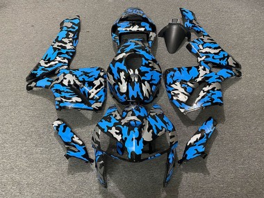 Achetez Carénages Moto Honda CBR600RR 2005-2006 - Camouflage Bleu