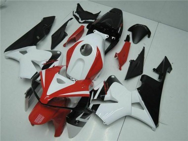 Achetez Kits Carénage Moto Honda CBR600RR 2005-2006 - Blanc Rouge Noir