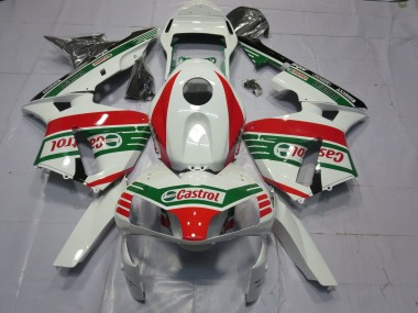 Achetez Carénages Moto Honda CBR600RR 2003-2004 - Blanc Rouge Vert Castrol