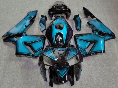 Achetez Carénages Moto Honda CBR600RR 2005-2006 - Bleu Clair Profond