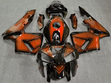 Achetez Carénages Moto Honda CBR600RR 2005-2006 - Orange Foncé