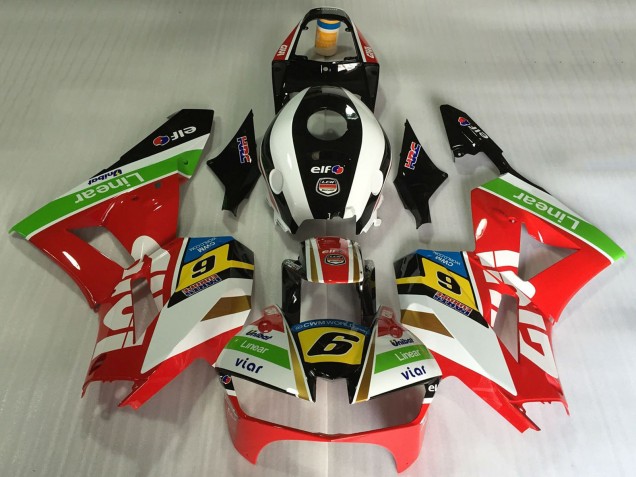 Carénages Moto Honda CBR600RR 2013-2023 - Blanc Rouge Vert Jaune Noir Brillant Givi 6