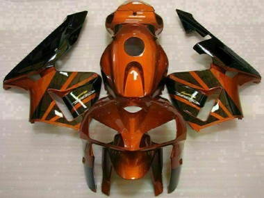 Achetez Kits Carénage Moto Honda CBR600RR 2005-2006 - Orange Noir