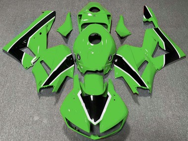 Achetez Carénages Moto Honda CBR600RR 2013-2023 - Vert Blanc Noir Brillant