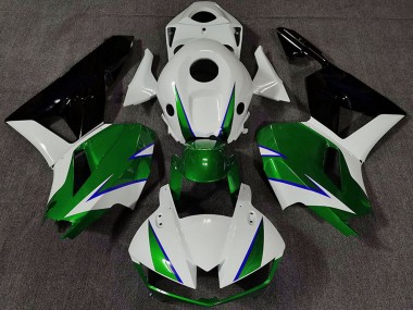 Achetez Carénages Moto Honda CBR600RR 2013-2023 - Blanc Vert Bleu Noir Brillant