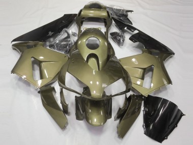 Achetez Carénages Moto Honda CBR600RR 2003-2004 - Olive Noir Brillant