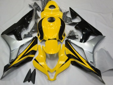 Achetez Carénages Moto Honda CBR600RR 2007-2008 - Argent Jaune Noir Brillant