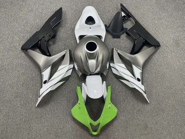 Achetez Carénages Moto Honda CBR600RR 2007-2008 - Argent Blanc Vert Noir Brillant