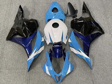 Achetez Carénage Moto Honda CBR600RR 2009-2012 - Blanc Bleu Noir Brillant