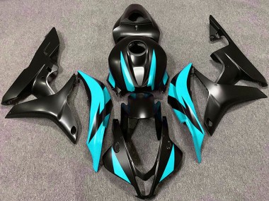 Achetez Carénages Moto Honda CBR600RR 2007-2008 - Cyan Bleu Noir Mat