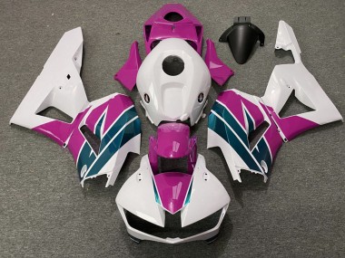 Achetez Carénages Moto Honda CBR600RR 2013-2023 - Blanc Rose Emerald