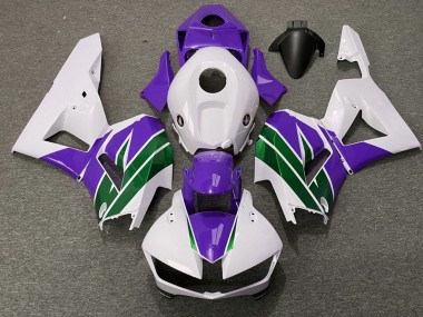 Achetez Carénages Moto Honda CBR600RR 2013-2023 - Blanc Violet Vert