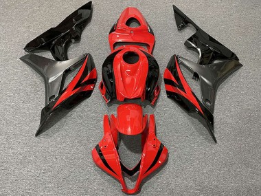 Achetez Carénages Moto Honda CBR600RR 2007-2008 - Gris Rouge Noir Brillant OEM Style