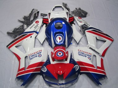 Achetez Carénages Moto Honda CBR600RR 2013-2023 - Blanc Rouge Bleu Royal Air Force