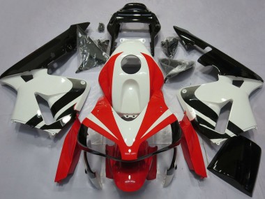 Achetez Carénages Moto Honda CBR600RR 2003-2004 - Blanc Rouge Noir Brillant OEM Style