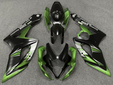 Achetez Carénage Moto Suzuki GSXR 1000 2005-2006 - Noir Mat Vert