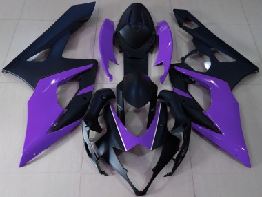 Achetez Carénages Moto Suzuki GSXR 1000 2005-2006 - Noir Mat Violet
