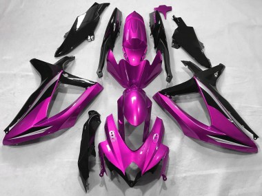 Achetez Carénages Moto Suzuki GSXR 600 / GSXR 750 2008-2010 - Rose Noir Brillant