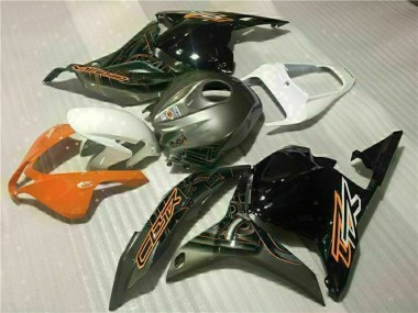 Achetez Carénages Moto Honda CBR600RR 2009-2012 - Blanc Orange Noir Brillant