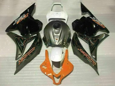 Achetez Carénages Moto Honda CBR600RR 2009-2012 - Blanc Orange Noir Brillant