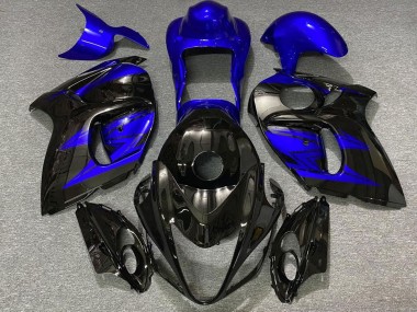 Achetez Carénages Moto Suzuki GSXR 1300 2008-2020 - Noir Brillant Bleu Profond