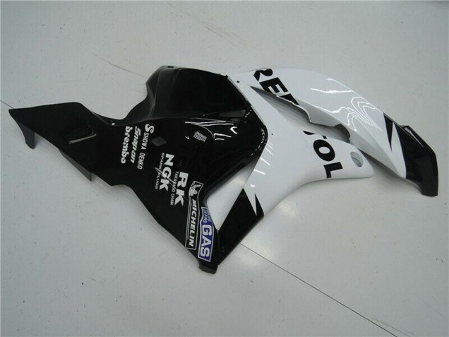 Carénage Moto Honda CBR600RR 2009-2012 - Blanc Noir Brillant Repsol