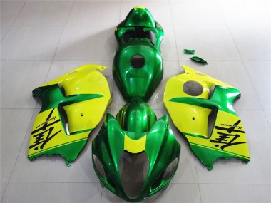 Achetez Carénages Moto Suzuki GSXR 1300 1996-2007 - Vert Jaune