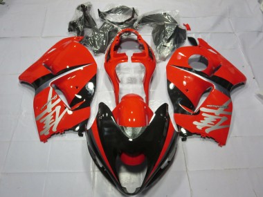 Achetez Carénages Moto Suzuki GSXR 1300 1996-2007 - Rouge Noir Argent Décalque