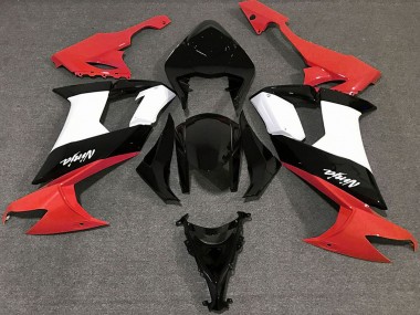 Achetez Carénages Moto Kawasaki ZX10R 2008-2010 - Rouge Brillant Noir Blanc