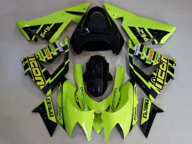 Achetez Carénages Moto Kawasaki ZX10R 2004-2005 - Haute Visibilité Jaune Noir
